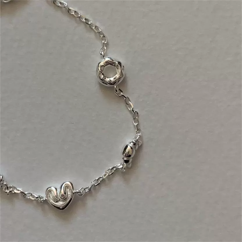 Кошелек, браслет, брендовая цепочка, Южная Корея, образец 925 пробы, простой и элегантный дизайн