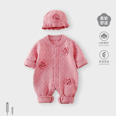 赤ちゃんのワンピース秋冬の新しい女の子のセーターのニットコート秋の服の糸の服の毛糸の服