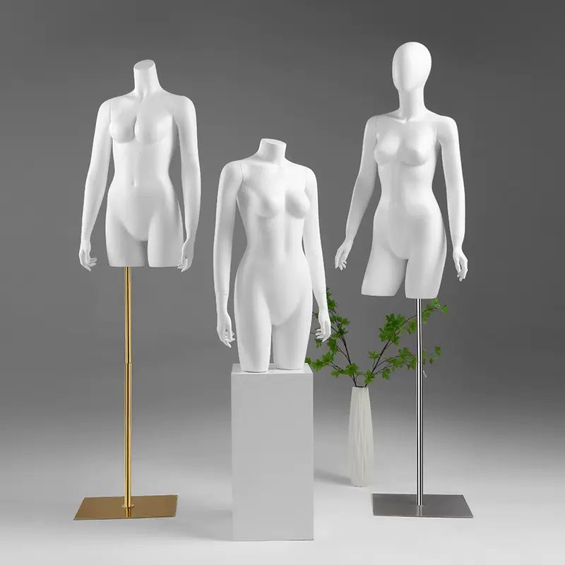 服装店模特道具女半身人台模女装店假人内衣内裤文胸展示模特架