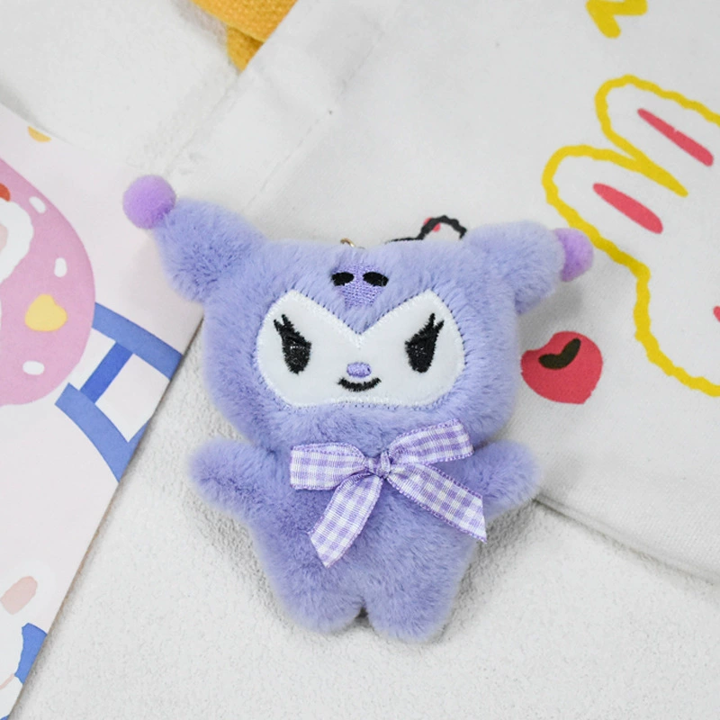 Sanrio, cute plush keychain, doll, backpack, pendant for students