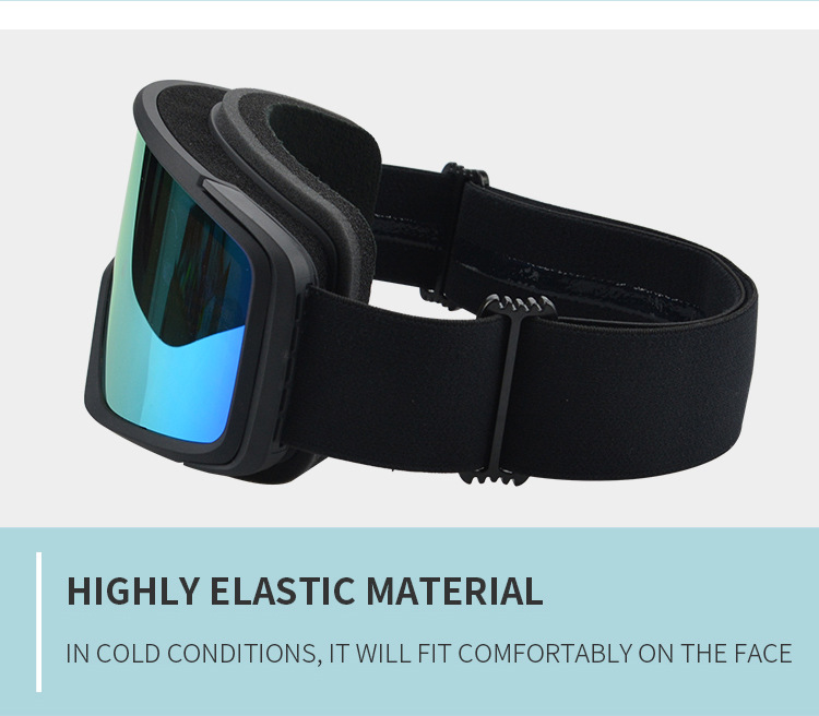 Κυλινδρικό σκι για σκι σε εξωτερικούς χώρους ενηλίκων, ορειβασία στο χιόνι, προστασία από την υπεριώδη ακτινοβολία, γυαλιά προστασίας από τον άνεμο_voghion.com