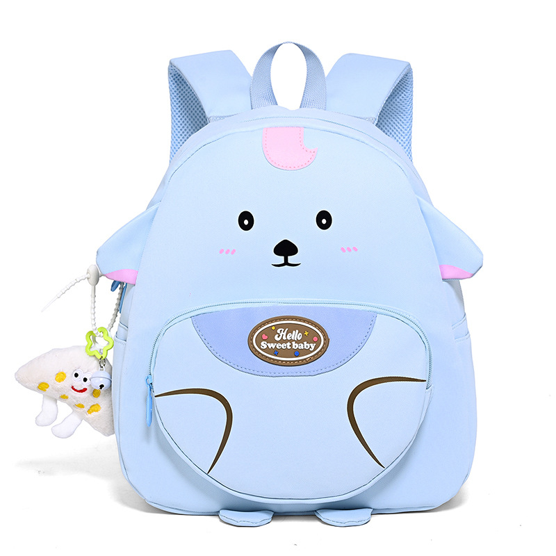 Cute bolso de niña, caricatura, oso, mochila infantil, preescolar, clase media, mochila para niños y niñas