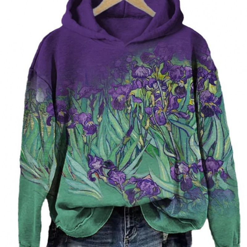 Felpa con cappuccio oversize coreana da strada – Felpa con zip e spalle scese da donna (bianca, pesante, dalla S alla 5XL)_voghion.com