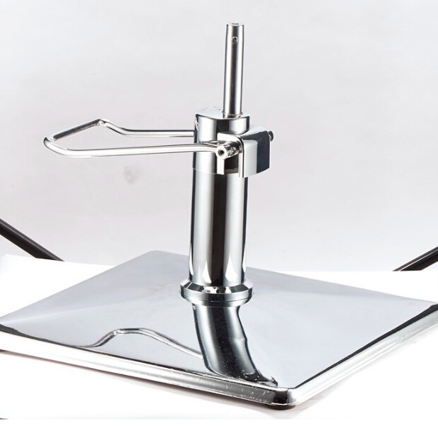 现货小号液压泵十字方底盘理容美发椅子配件发廊家具剪发椅升降底