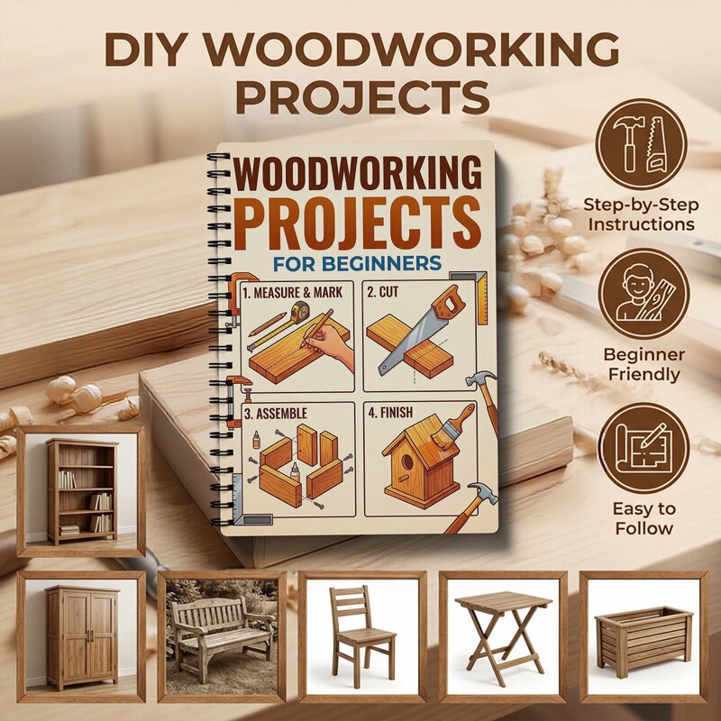 Woodworking Projects for Beginners Woodworking Project Plan Notebook Woodworking Projects for Beginners Woodworking Project Plan Notebook