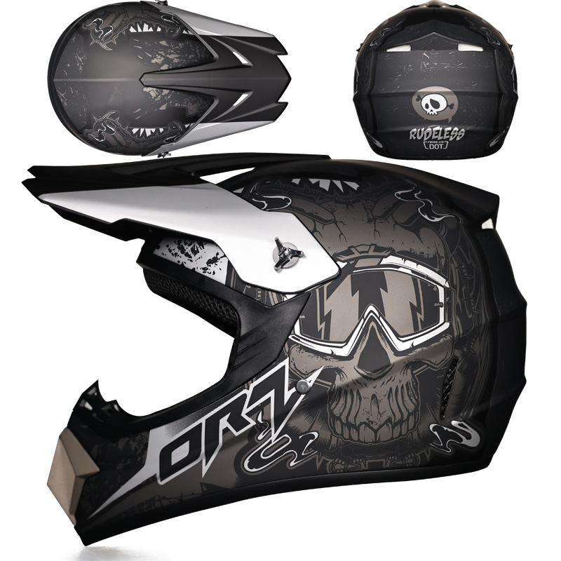 Orz casco todoterreno para hombres, sombrero de cuatro estaciones, versión juvenil de carretera, casco de kading para adultos, casco para vehículos todoterreno