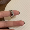 Ring, brand set, adjustable chain, internet celebrity, on index finger