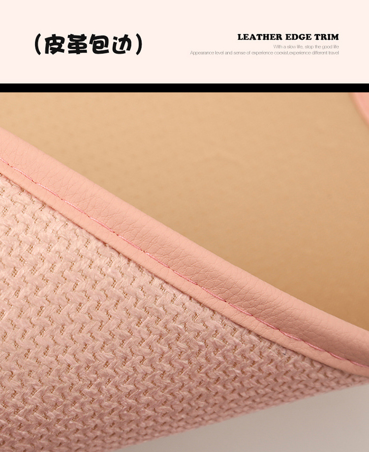 Car Seat Cushion for All Seasons, High-End Women's Summer Seat, Rear Thin Car Seat Cover, Seat Cushion, West Highland