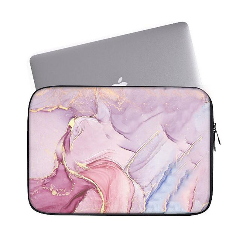Custom Printed Notebook Zipper Liner Bag, Neoprene Computer Bag with Velvet Lining, Computer Protective Sleeve