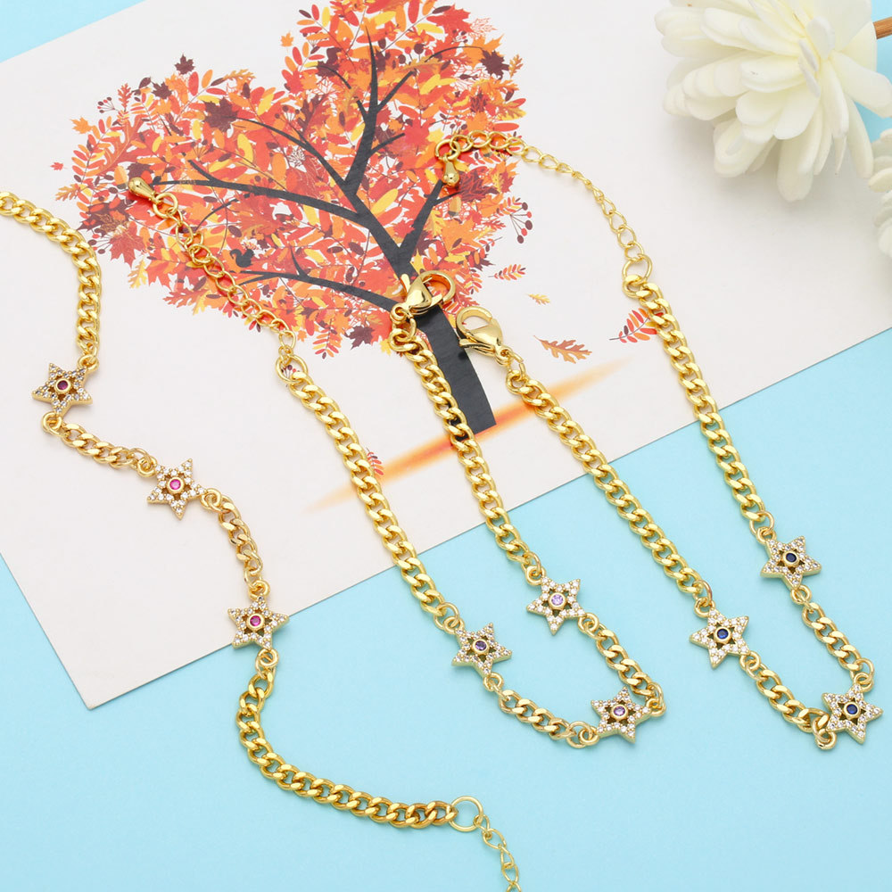 Fashion Copper XINGX Bracelet Daily Splicing Zircon Copper Bracelets