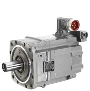 Синхронный двигатель Siemens 1FT7108-5WC74-3NA2 с валом 1FT7 и скользящим ключом