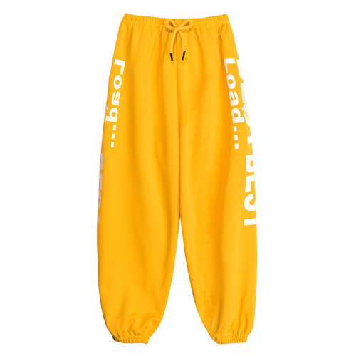 Children's Leisure Insect-Proof Pants Summer Thin Boys' and Girls' Chilled Silk Leisure Pants Sports Pants Long Pants Wholesale