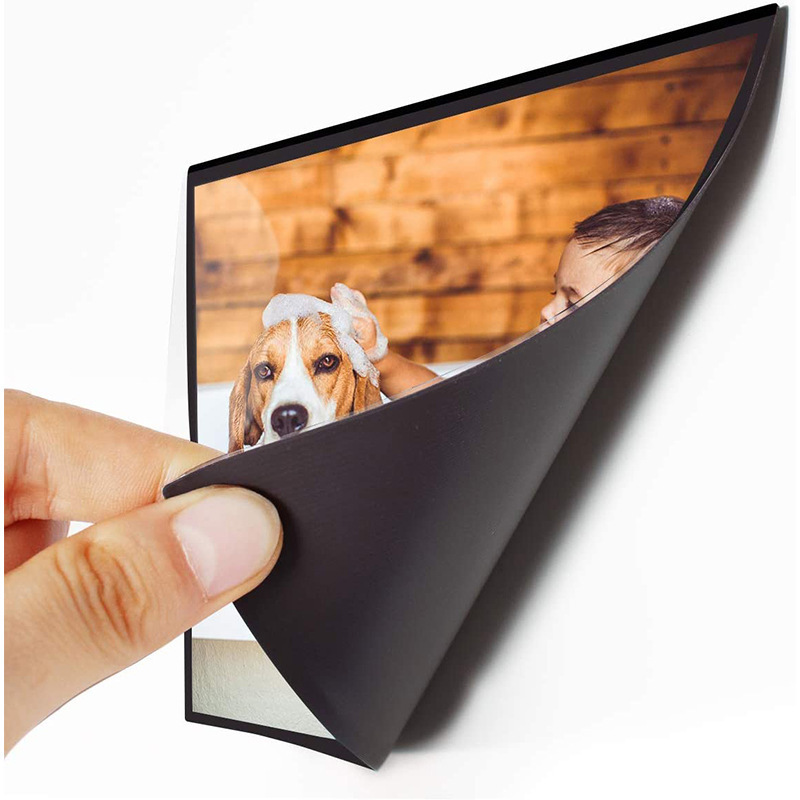 3inch 6inch Magnetic Pvc Soft Photo Frame White Black Creative Home Photo Wall Refrigerator Magnet Photo Frame 4X6 Magnet