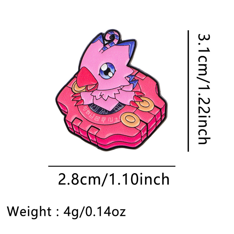 数码宝贝胸针卡通金属徽章创意包包个性饰品勋章服装胸针卡通配饰|undefined