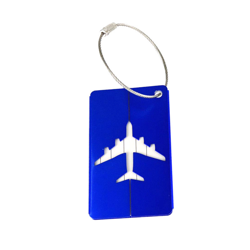 Viajar al extranjero, avión, aleación de aluminio, etiqueta de equipaje, equipaje, tarjeta de embarque, tarjeta de envío de metal