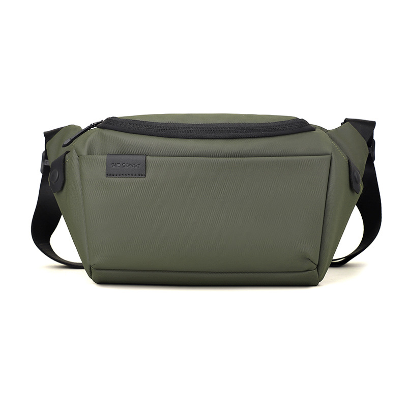 WEPOWER nuevo tipo de bolso de hombro de moda para hombres, bolso de cintura de moda de alta calidad, bolso de pecho de viaje diario