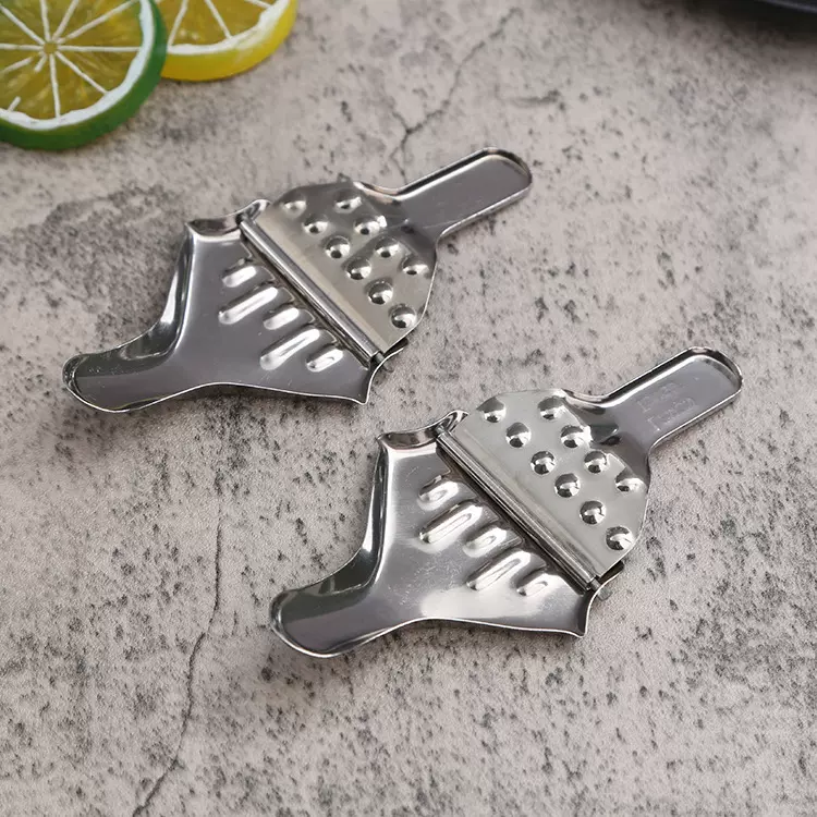 不锈钢柠檬夹 手动柠檬压橙子压汁器 水果压榨夹厨房小工具压汁器