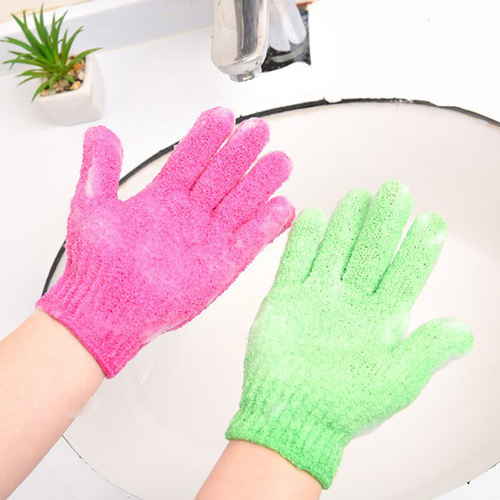 Creative bath towel gloves, candy-colored bath mud towel, bathroom glove-style bath towel, drop shipping