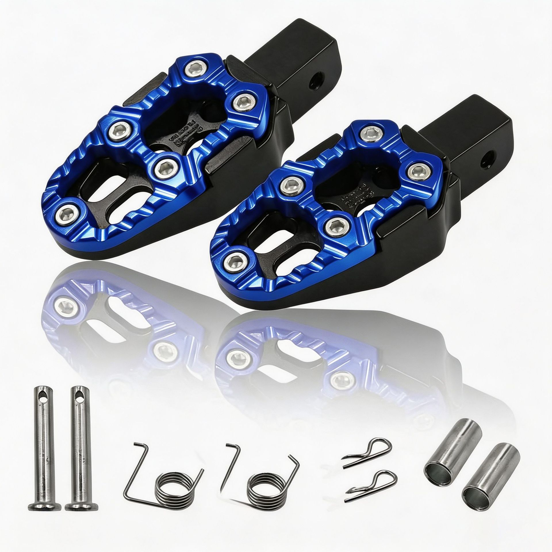 Electric Vehicle Accessories, Cross-Border Motorcycle Modification, Adjustable Foot Pedals, Universal Aluminum Alloy Wear-Resistant Anti-Slip Foot Pedals