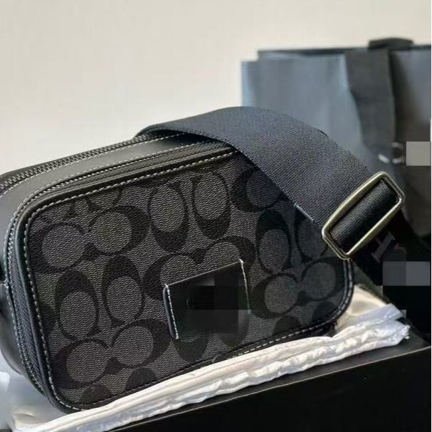 New cross-border men's bag, men's crossbody bag, camera bag, shoulder bag, graffiti classic print bag, small men's bag wholesale New cross-border men's bag, men's crossbody bag, camera bag, shoulder bag, graffiti classic print bag, small men's bag wholesale
