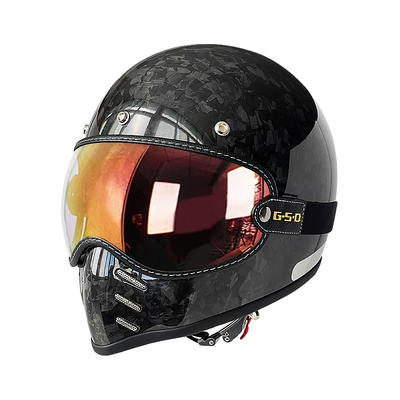 Motosiklet kaskı (dəbilqə) — Winter and All-Season Safety Helmet 3C - black-segment-forged-color-mirror-m55-56