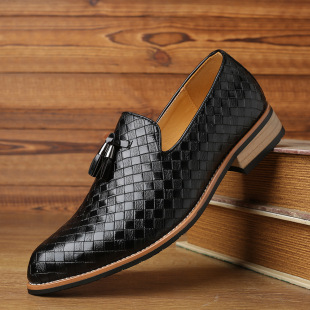 New Casual Leg Shoes Fashion Tassel Lazy Shoes Cross-border Foreign Trade Extra Large Loafers Wenzhou Men's Shoes