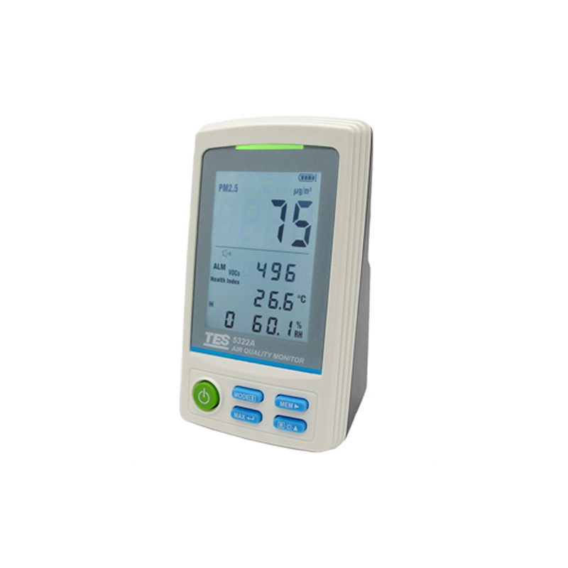 泰仕 TES-5321A / TES-5322A PM2.5空气质量侦测计 (直接读取)