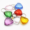 Acrylic keychain, pendant heart-shaped for beloved heart shaped with zipper, wholesale, Birthday gift