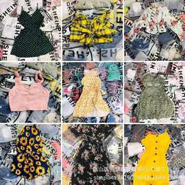 Women's shein 杂款SHEIN女装连衣裙上衣杂款包跨境外贸装柜dress