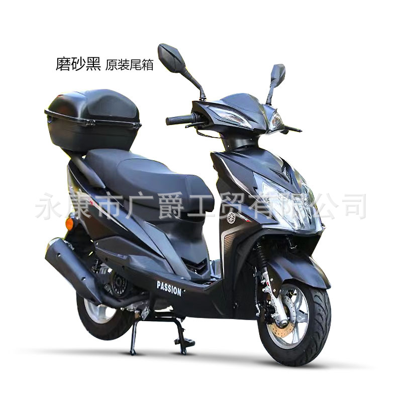 Brand New 125C Two-Wheeled Scooter Fuel-Saving Vehicle Shangling Second Generation National Iv Efi Fuel Can Be Registered for Men and Women