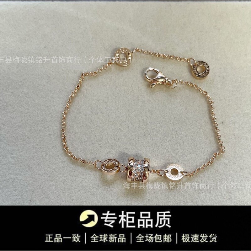 Real Shot of Baojia Cnc Precision Rose Gold Spring Full Diamond Bracelet Thick Plated 18 Gold White Golden Black Ceramic Baojia Xiaoman Real Shot of Baojia Cnc Precision Rose Gold Spring Full Diamond Bracelet Thick Plated 18 Gold White Golden Black Ceramic Baojia Xiaoman