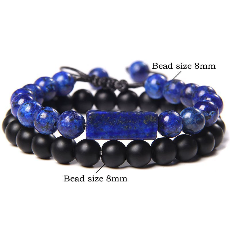  Organic ретро бисер bracelet прямоугольный плетеный набор для мужчин и женщин, европейский стиль