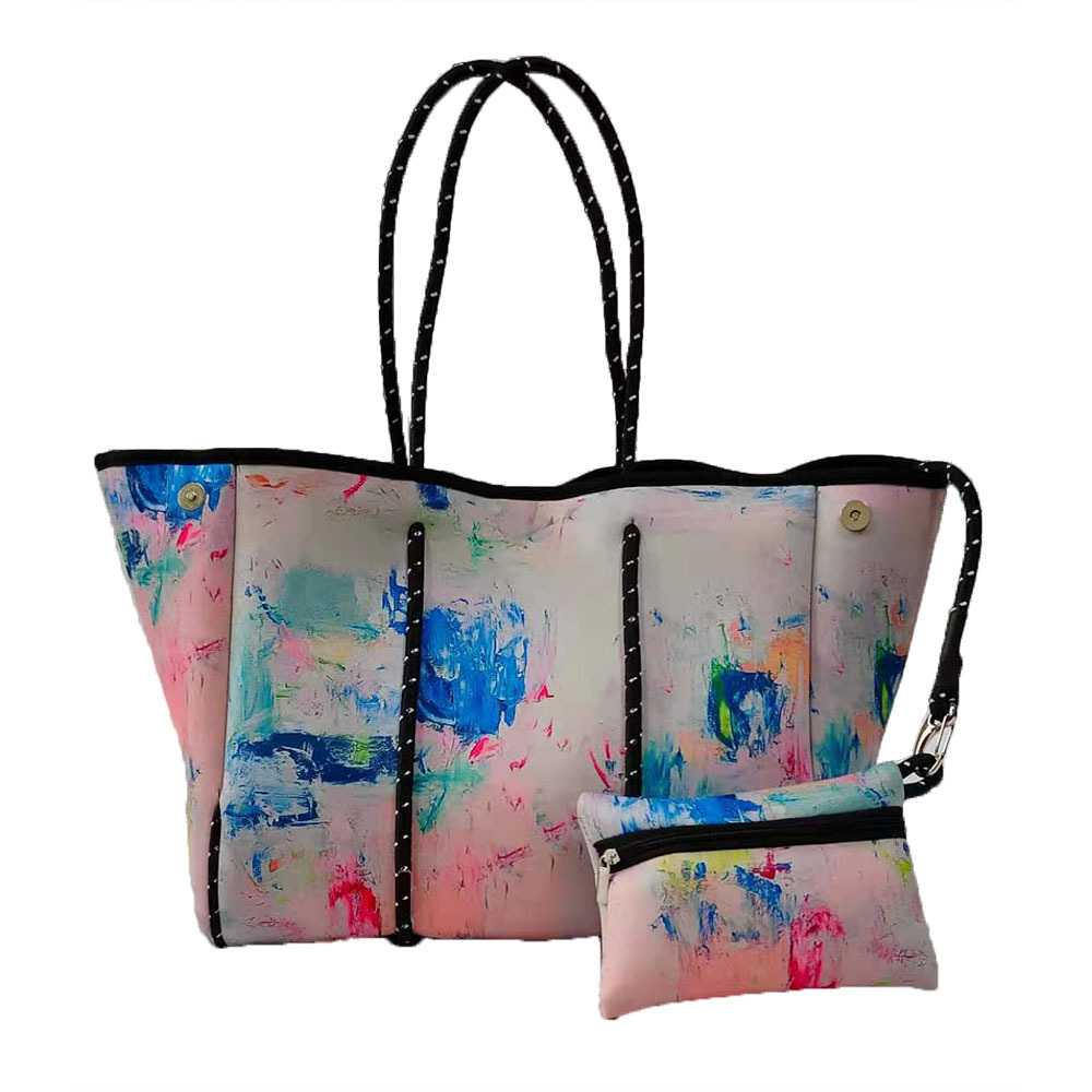 Bolsa perforada de material de buceo, bolsa de playa madre-hijo, bolsa de gimnasio, bolsa de hombro para deportes acuáticos y ocio, impermeable