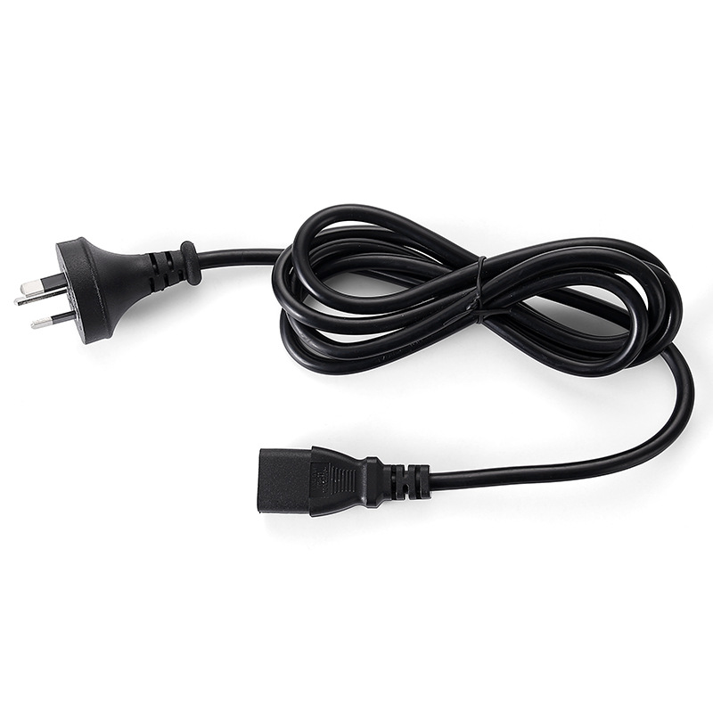 SAA certificó el cable eléctrico estándar australiano del enchufe del estándar tres el cable eléctrico estándar australiano del cable eléctrico de la cola del cable eléctrico