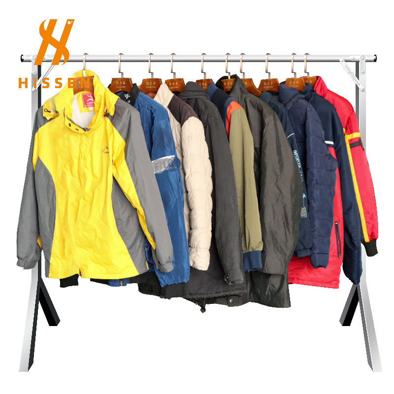 二手衣服男装冬季棉袄加厚保暖风衣secondhand men cotton jacket