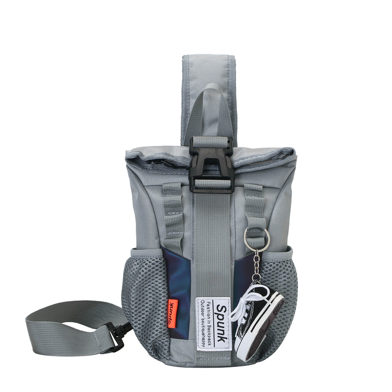 Coreana moda cool bolso de pecho para niños y niñas deportes al aire libre ocio bolso de mochila infantil ligero 2024 nuevo tipo de bolso infantil