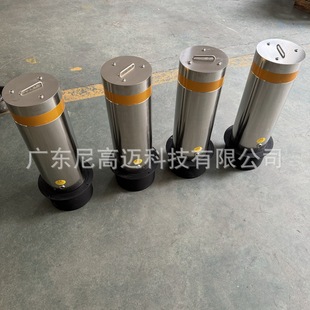 Stainless Steel Movable Road Pile Movable Isolation Column 304 Steel Pipe Warning Pile School Pedestrian Street Anti-Collision Column