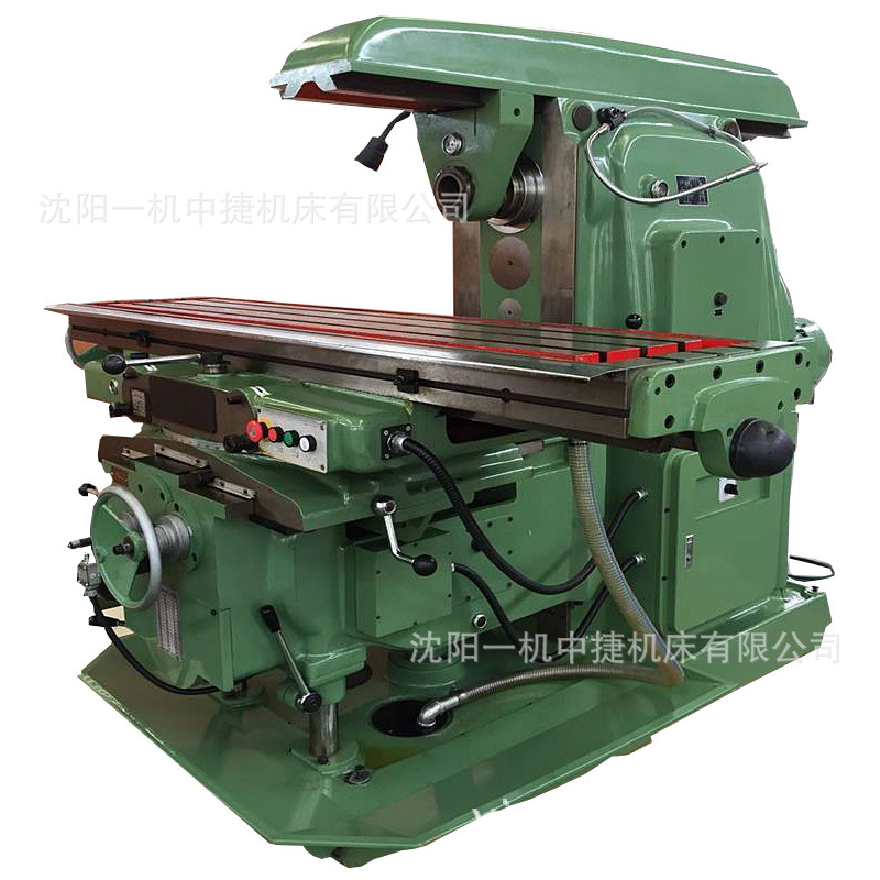 沈阳一机 X6140立卧升降台铣床加大行程稳定性好金属切削厂家直销