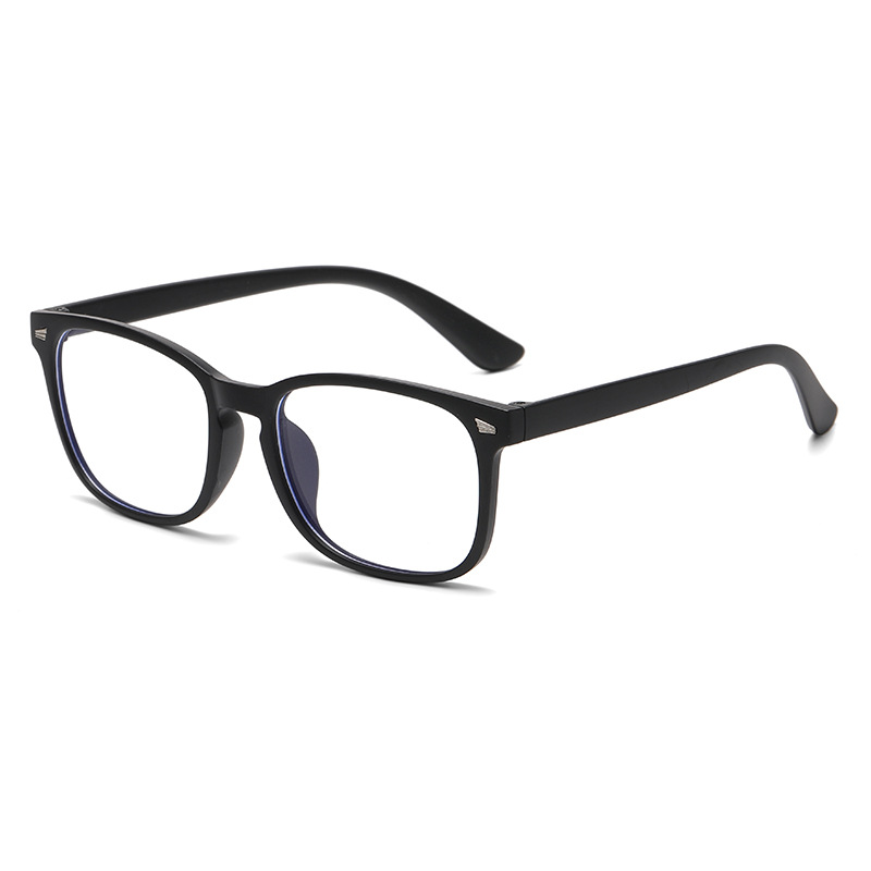 Spectacle Border New Retro rice nail flat lens men and women trend foreign trade cross ...