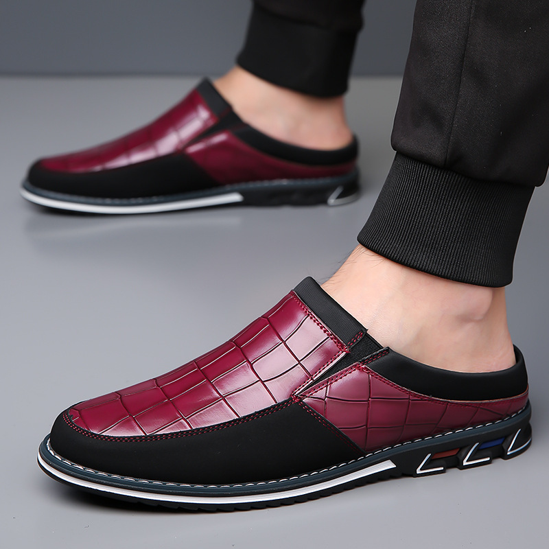 Comercio exterior zapatos de hombre tamaño grande 53 moda transfronteriza versátil zapatillas de hombre zapatillas de Wenzhou spot