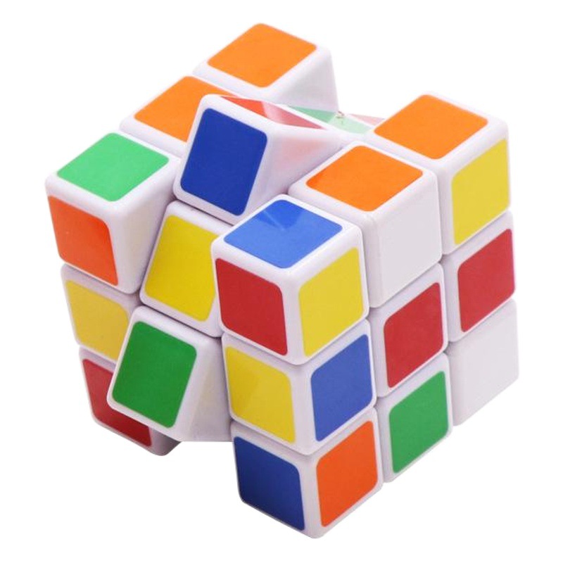 5,7 cm de transferencia de calor del cubo de Rubik juguetes educativos para niños traje transfronterizo de alta calidad Cubo de Rubik de tercer orden Yiwu al por mayor