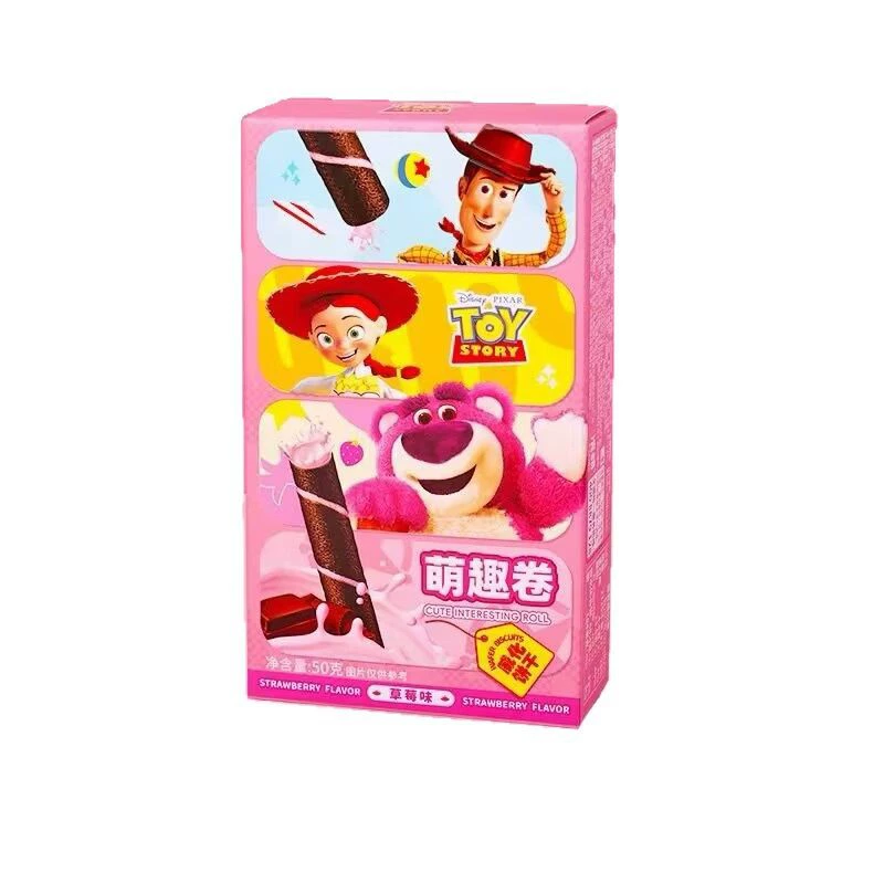 Печенье-бисквит Strawberries Bear Hamasaki Wafer Jelly Omelet Rice Crackers Baby Birthday Souvenir Snacks