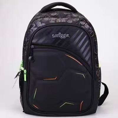 Mochila infantil australiana Smiggle caricatura multifuncional cremallera reductora de compresión mochila de la escuela primaria mochila bolsa ocio