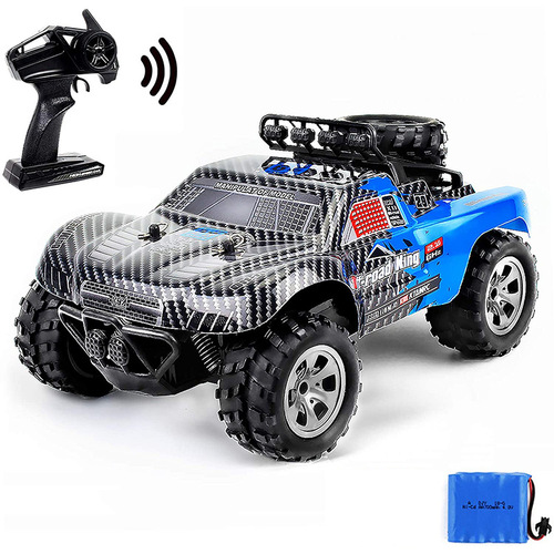 KYAMRC1:18 high speed bigfoot off-road remote control car 2.4G short truck racing climbing car model factory direct sale