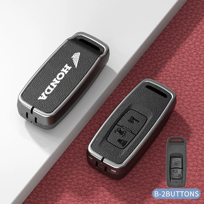 Car key bag — Motorcycle Sensor Key Cover Ns125La - standard-type-b-black-zinc-alloy-shell-single-shell