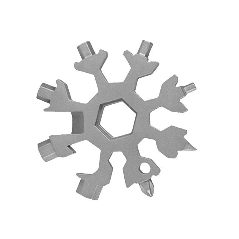 現物携帯型18合一多機能六角八角ドライバー屋外多用途六角雪花レンチ|undefined