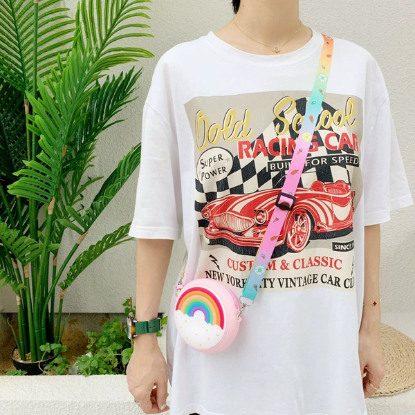 Medium pink rainbow
