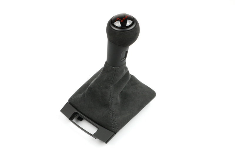 Suitable for Porsche GT4 gear shift knob, 718 Cayman, 911, Boxster, genuine leather, suede, carbon fiber gear shift cover