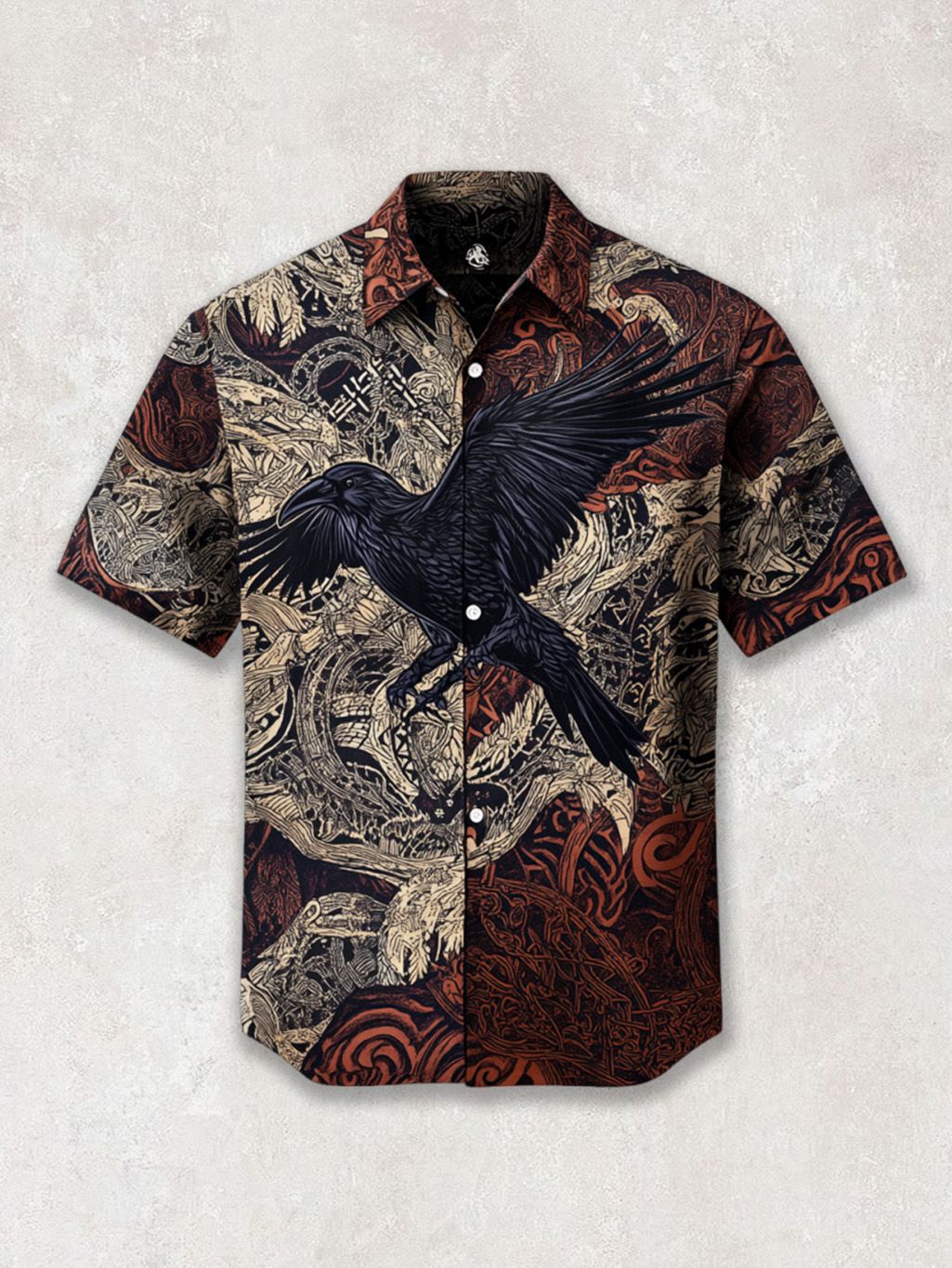 Trend de moda para hombres transfronterizos Camisa de manga corta hawaiana Camisa estampada digital 3D Transfronteriza Amazon