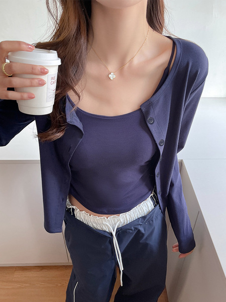 White spring cardigan